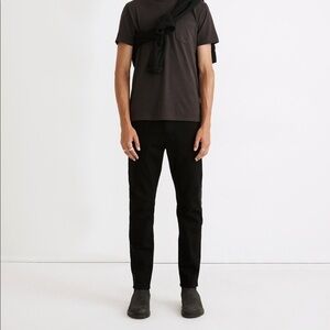 NEW Madewell Slim Jeans in Classic Black Wash J9517